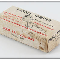 Gook Bait Company Brown & White Puddle Jumper In Box