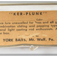 York Baits Shad Back Ker-Plunk In Box