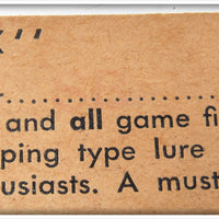 York Baits Shad Back Ker-Plunk In Box