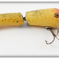 Shakespeare White & Red With Gold Flitter Darting Shrimp In Box 135 WRG