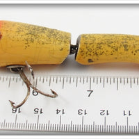 Shakespeare White & Red With Gold Flitter Darting Shrimp In Box 135 WRG