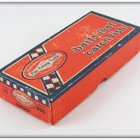 Shakespeare White & Red With Gold Flitter Darting Shrimp In Box 135 WRG