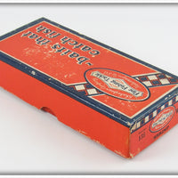 Shakespeare White & Red With Gold Flitter Darting Shrimp In Box 135 WRG