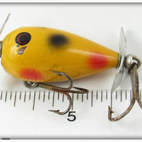 York Baits Red & Black Spot Lucky Minnow