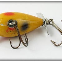 York Baits Red & Black Spot Lucky Minnow