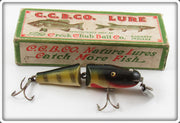 Vintage Creek Chub Perch Baby Jointed Pikie Lure In Box 2701