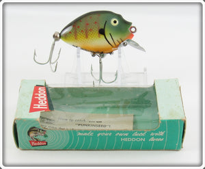 Vintage Heddon Sunfish Punkinseed Lure In Box 9630 SUN