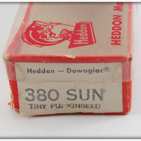 Heddon Sunfish Tiny Punkinseed In Box 380 SUN