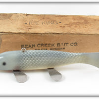 Vintage Bear Creek Bait Co Mullet Sucker Decoy In Box 