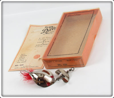 Vintage Glen L Evans Inc Herb's Dilly Lure In Box