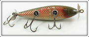 Vintage Creek Chub Red Side Thin Body Injured Minnow 1505