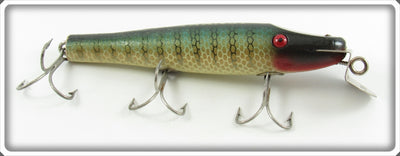 Vintage Schroder Of Finland Gold Scale Jenkki Lure