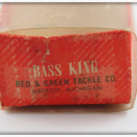 Red & Green Tackle Co Black Scale Bass King In Box