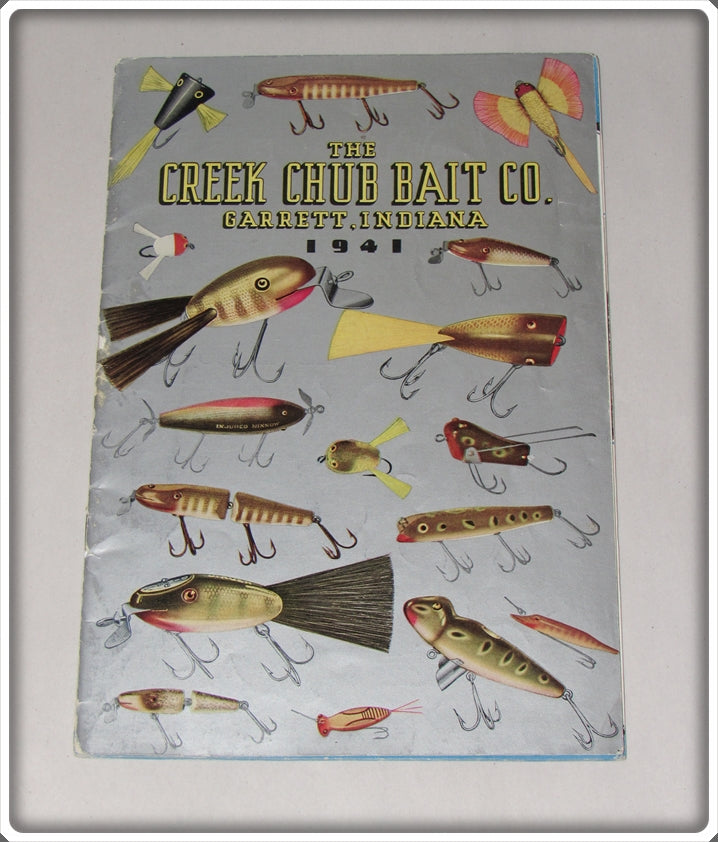 Vintage Creek Chub 1941 Lure Catalog 