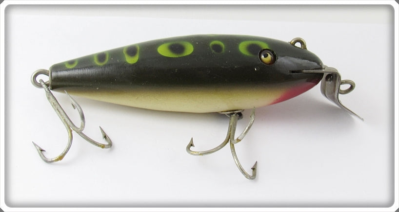 Vintage Creek Chub Frog Spot Wiggler Lure 119