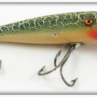 Vintage Pflueger Green Crackleback Baby Palomine Lure