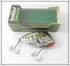 Vintage Heddon Natural Crappie Pico Perch Lure In Box