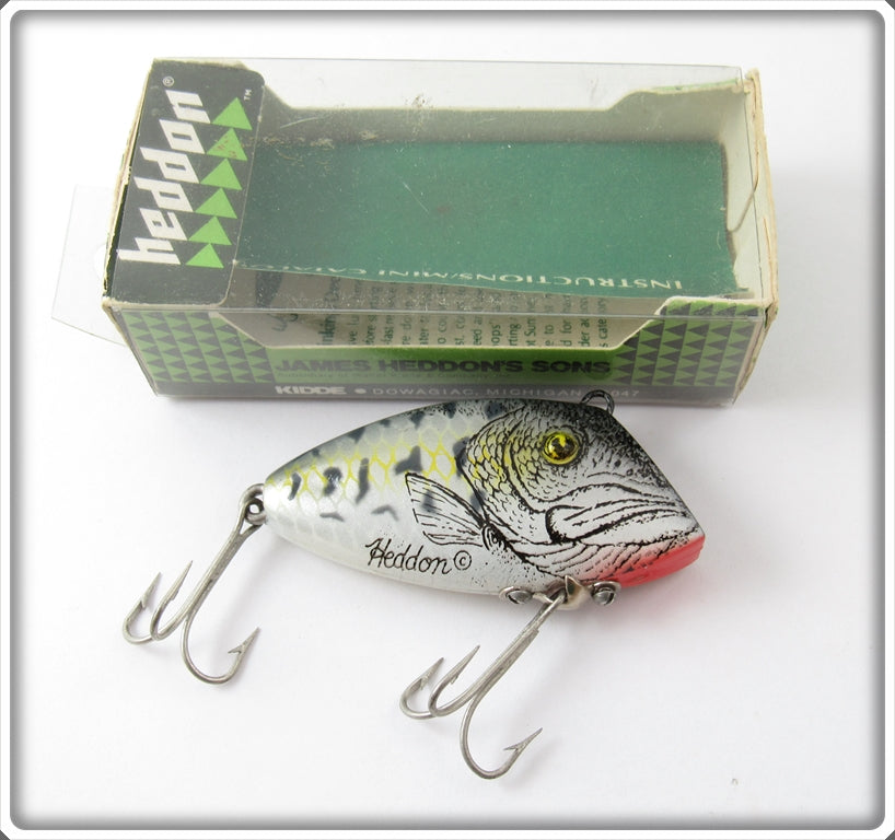 Vintage Heddon Natural Crappie Pico Perch Lure In Box