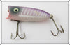 Heddon Purple Scale White Shore Baby Lucky 13