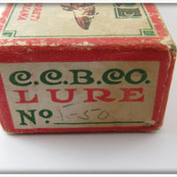 Creek Chub Empty Red Fly Rod Lure Box