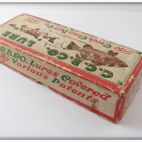 Creek Chub Empty Red Fly Rod Lure Box