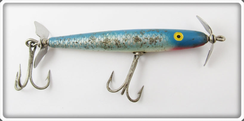 Vintage Creek Chub Blue Flash Silver Sides Lure 1734
