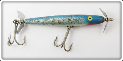 Vintage Creek Chub Blue Flash Silver Sides Lure 1734