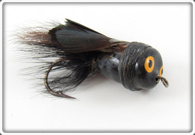 Vintage South Bend Black Callmac Bass Bug Lure