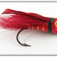 Vintage South Bend Red Callmac Bass Bug Lure