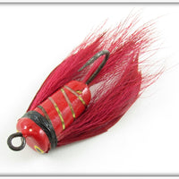 South Bend Red Callmac Bass Bug