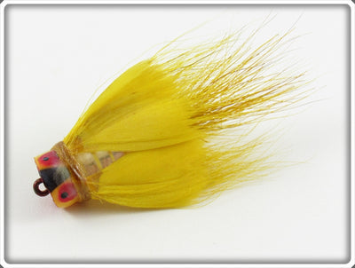 Vintage Heddon Yellow Bass Bug Spook Lure 975 Y