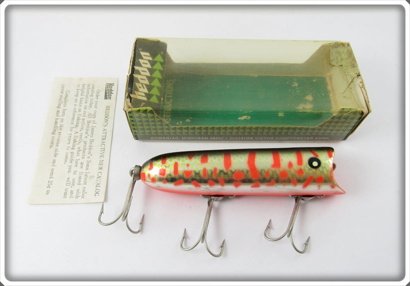 Vintage Heddon VCD Shrimp Shiner Lucky 13 In Correct Box