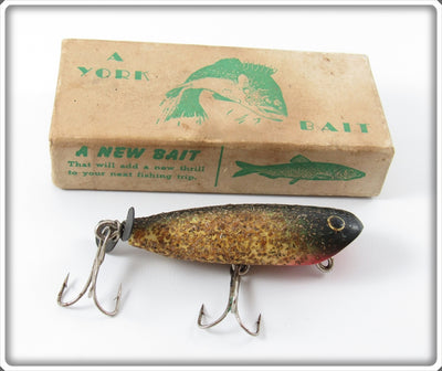 York Baits Silver Flash Plunk It Lure In Cardboard Box