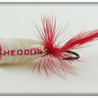 Heddon White & Red Fly Rod Popper Spook 940 WR