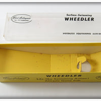 Arbogast Orange & Black Large Wheedler In Box