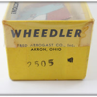 Arbogast Orange & Black Large Wheedler In Box