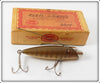 Vintage South Bend Pike Scale Fish Oreno Lure In Box 953 P