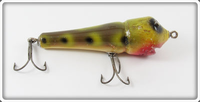 Vintage Garland Bros Frog Spot Cork Head Lure