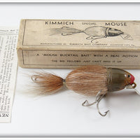 Vintage Kimmich Bait Co Kimmich Special Mouse Lure In Box