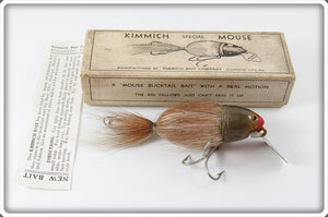 Vintage Kimmich Bait Co Kimmich Special Mouse Lure In Box