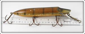 Vintage Heddon Pike Scale 8" Musky Vamp Lure 7609M