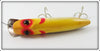 Heddon Yellow Shore Salmon River Runt In Box