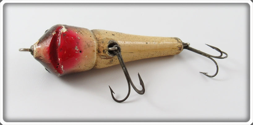 Vintage Garland Bros Silver Flash Cork Head Lure For Sale | Tough Lures