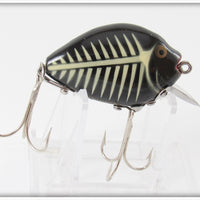 Vintage Heddon Black Shore 730 Punkinseed Sinker Lure 739XBW