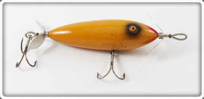 Vintage Moonlight Yellow Black Eye 3000 Surface Lure