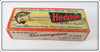 Vintage Heddon Perch 150 L Minnow Empty Lure Box
