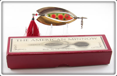 Jan Cummings Strawberry The American Minnow In Box