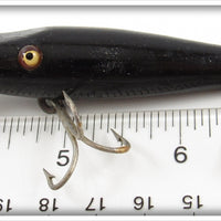 Creek Chub Solid Black Midget Pikie 2213