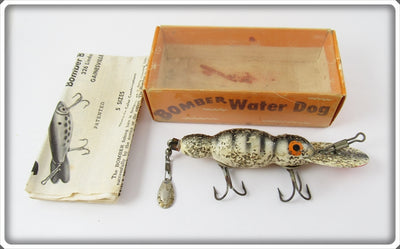 Bomber Bait Co Special Order Black Christmas Tree Water Dog In Correct Box 1500 SOB