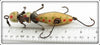 Union Springs Specialty Co White W/ Spots Miller's Reversible Minnow